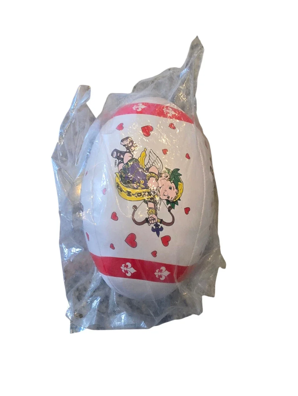 Krewe of Endymion New Orleans Mardi Gras parade Plush Football Vtg NEW